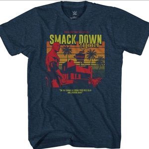 WWE Men's Size Medium The Rock Smack Down Hotel T-Shirt MEDIUM